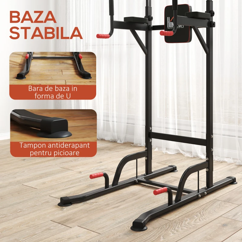 HOMCOM Bara Tractiuni Reglabila – Fitness Acasa, Max. 120 kg(m-7)