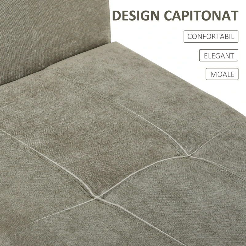 HOMCOM banca de depozitare captusita, 136,5x45x62 cm(m-7)