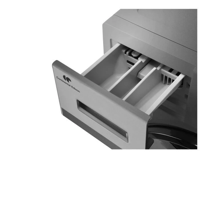 Lave-linge hublot - CONTINENTAL EDISON - CELL8140IS1 - 8kg - Moteur induction - 60 cm - 1400 trs/min - Silver