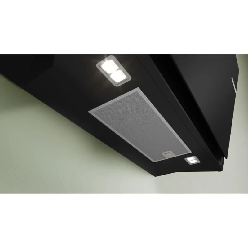 Hotte murale inclinée en verre BOSCH SER6 DWK81AN60 Noir - Home Connect