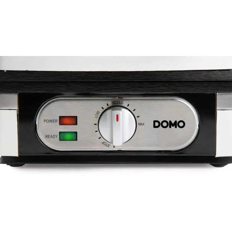 Gaufrier - DOMO - DO9274W - 1400 W - 2 gaufres XL - Blanc