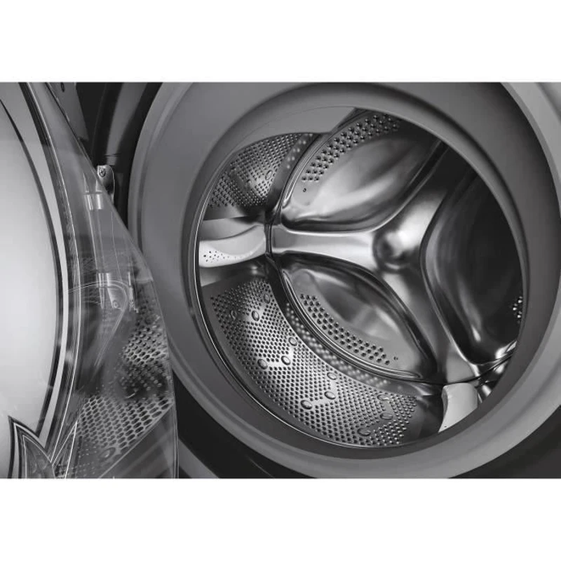Lave-linge hublot CANDY CSS1410TWMCBE/FR - 10 kg - Induction - Vapeur - 1400 trs/min - Classe A - programmes rapides - Noir