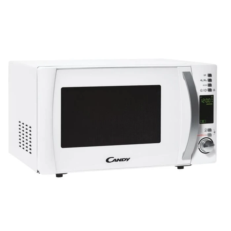 Micro-ondes Candy Timeless CMXW20DW 700W 20L Digital Blanc - Fonction Décongélation - 5 Niveaux de Puissance - 10 Menus Auto