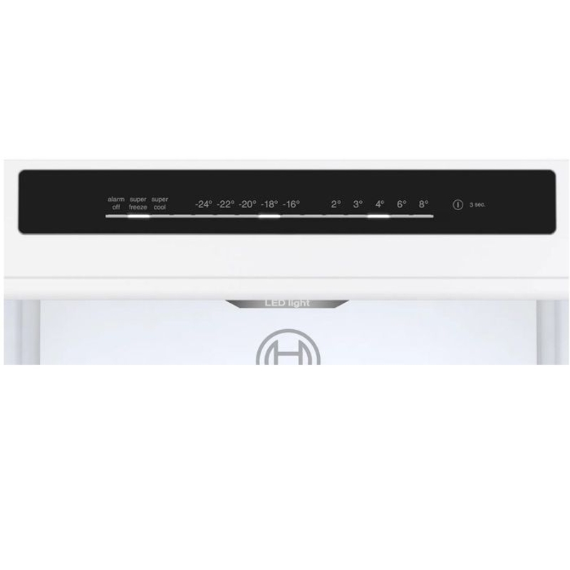 Bosch Réfrigérateur combiné 60cm 321cm nofrost - KGN362WDF