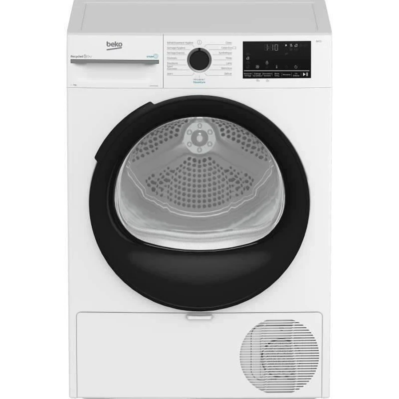 Seche-linge pompe a chaleur BEKO b300 D3H27493W - 7 kg - Induction - L60cm - Capteur d'humidité - Blanc