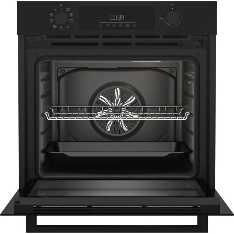 Four multifonction encastrable - Pyrolyse - BEKO - BBIE11300BMP - Noir - Porte froide - 59,4 x 56,7 x 59,5 cm