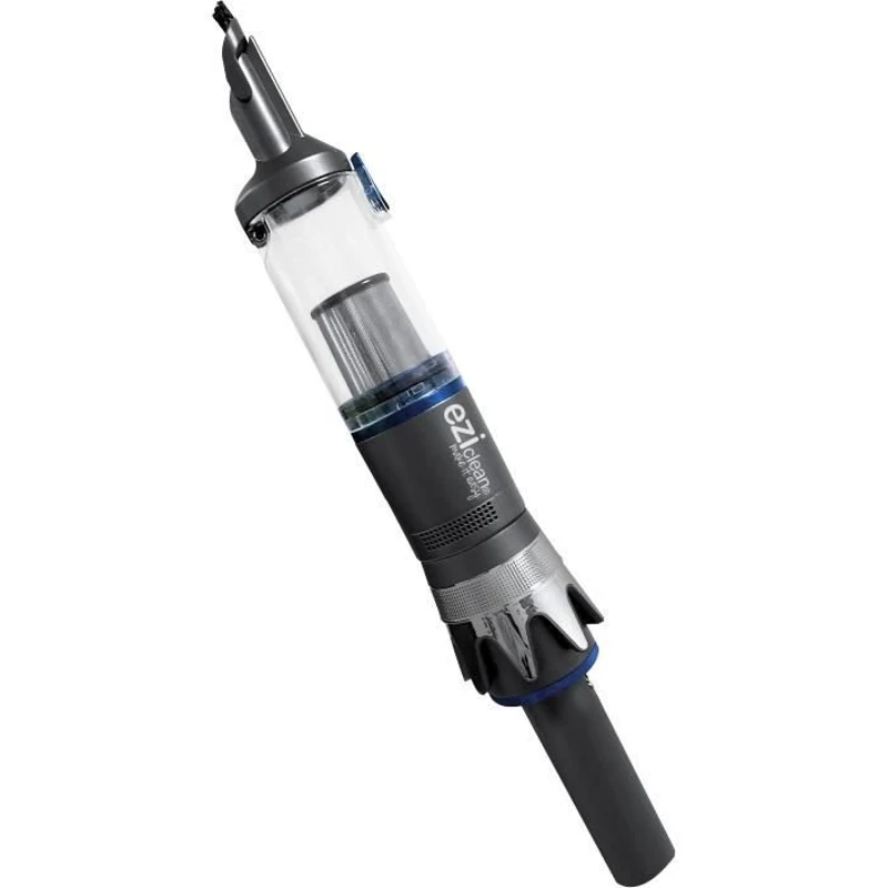 Aspirateur a main convertible - EZICLEAN - BLASTER F130 - 14000 Pa - 120 W - 22 min - 0,1 L - Gris / Bleu