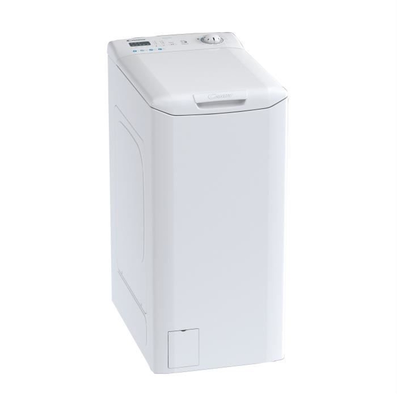 Lave linge top CANDY CSTG 27L3/1-47 - 7 kg - 1200 trs/min - Classe C - Blanc