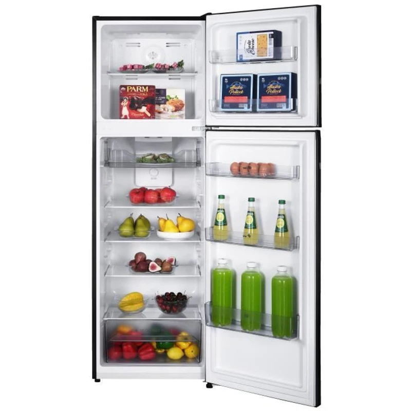 Réfrigérateur congélateur haut CONTINENTAL EDISON - 247L - Total No Frost(Sans givre) - Noir  - L54,5 cm x H167 cm