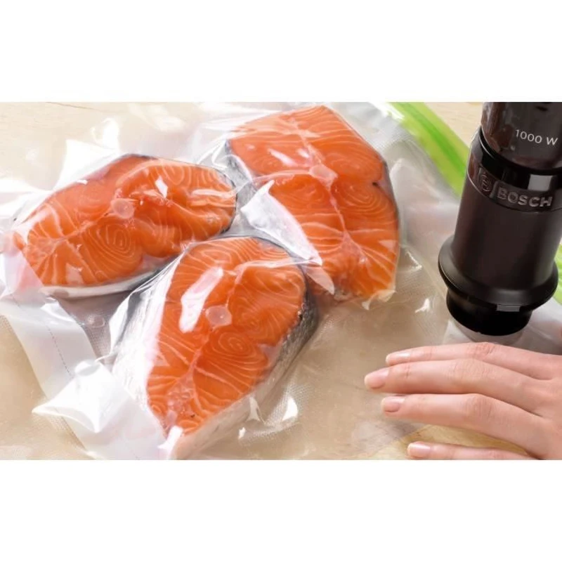 Sacs de congélation - BOSCH - MSZV0FB1 - Lot de 3 - 1,2 L - Fermeture a glissiere sous vide