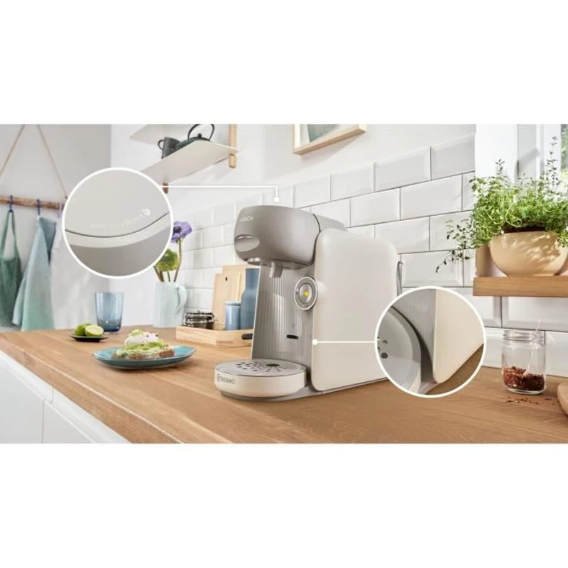 Machine a café multi-boissons - BOSCH - TASSIMO - T16 Finesse vanille - 1400 W