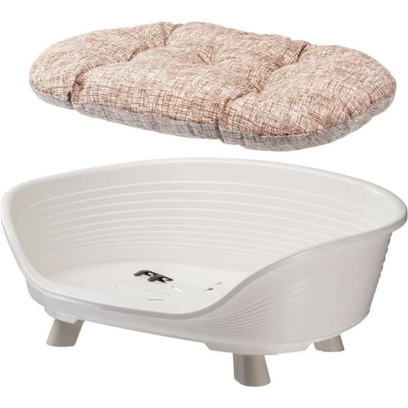 Corbeille - FERPLAST - THRONE 6 - Avec coussin relax - Blanc