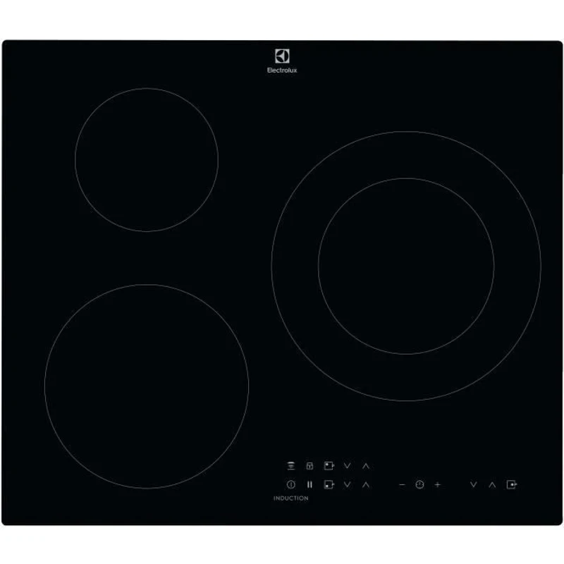 Table de cuisson a induction - ELECTROLUX - 3 feux - 60 cm - CIT60331CK - Noir