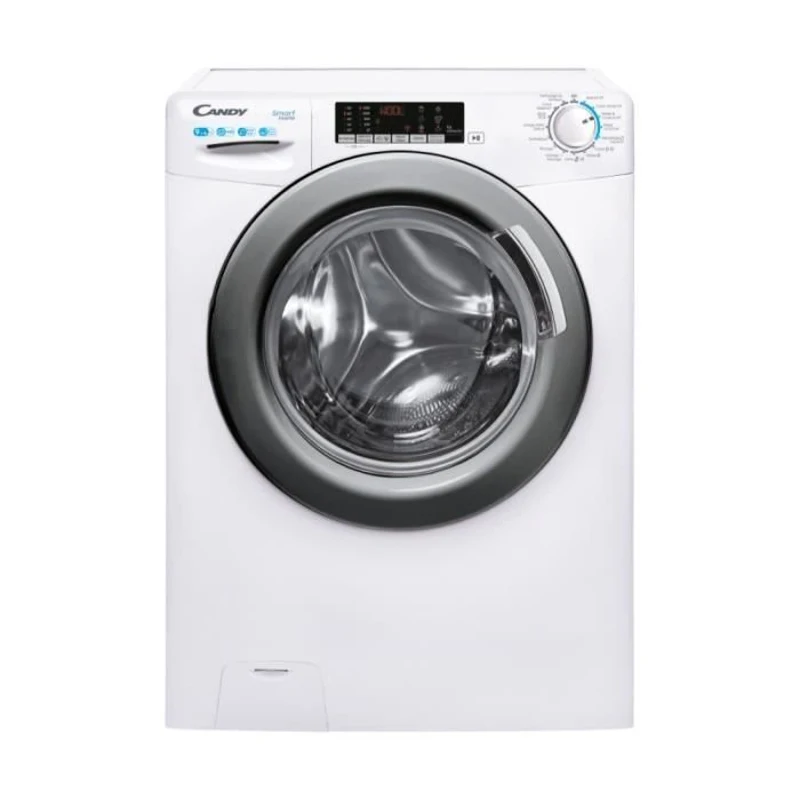 Lave-linge séchant CANDY CSWS496TWMRE/FR - 9 / 6  kg - Induction - 1400 trs/min - 15 prgms - Classe A - Blanc