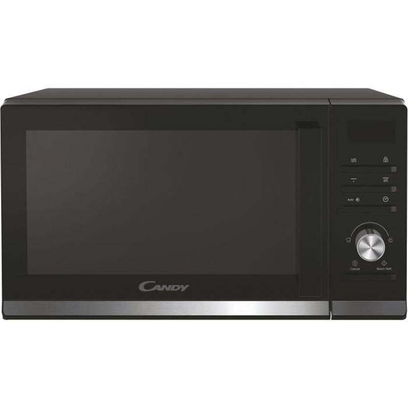Micro-ondes Gril Candy Moderna CMGA20TNDB 700W 20L Digital Noir - Fonction Décongélation - 11 Niveaux de Puissance - 19 Menus Auto