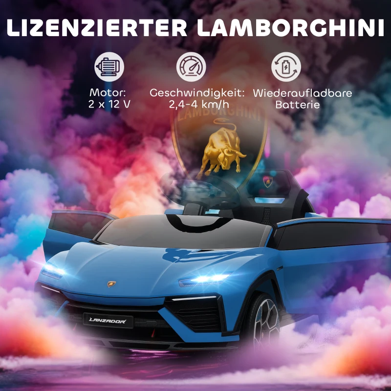 AIYAPLAY Elektrische kinderauto 12 V met afstandsbediening – veilig en stijlvol