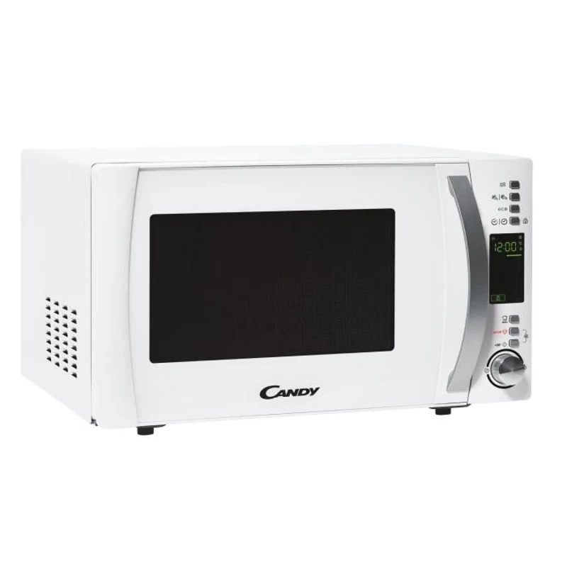 Micro-ondes Candy Essenza CMXW30DW 900W 30L Digital Blanc - Fonction Décongélation - 5 Niveaux de Puissance - 10 Menus Auto