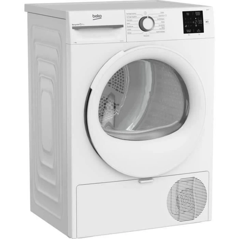 Seche-linge pompe a chaleur BEKO b300 Eco sense D0H1930 - 9 kg - L60cm - Blanc