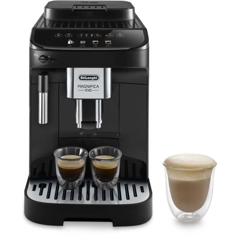 Machine expresso automatique avec broyeur - DELONGHI - Magnifica Evo ECAM290.22.B  - 1450W - 3 boissons - 1,8L - Noir