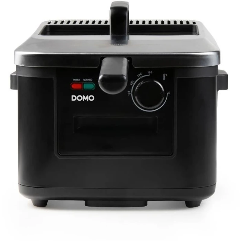 Friteuse - DOMO - DO545FR - 4L - 2000W - Température réglable 130-190°C