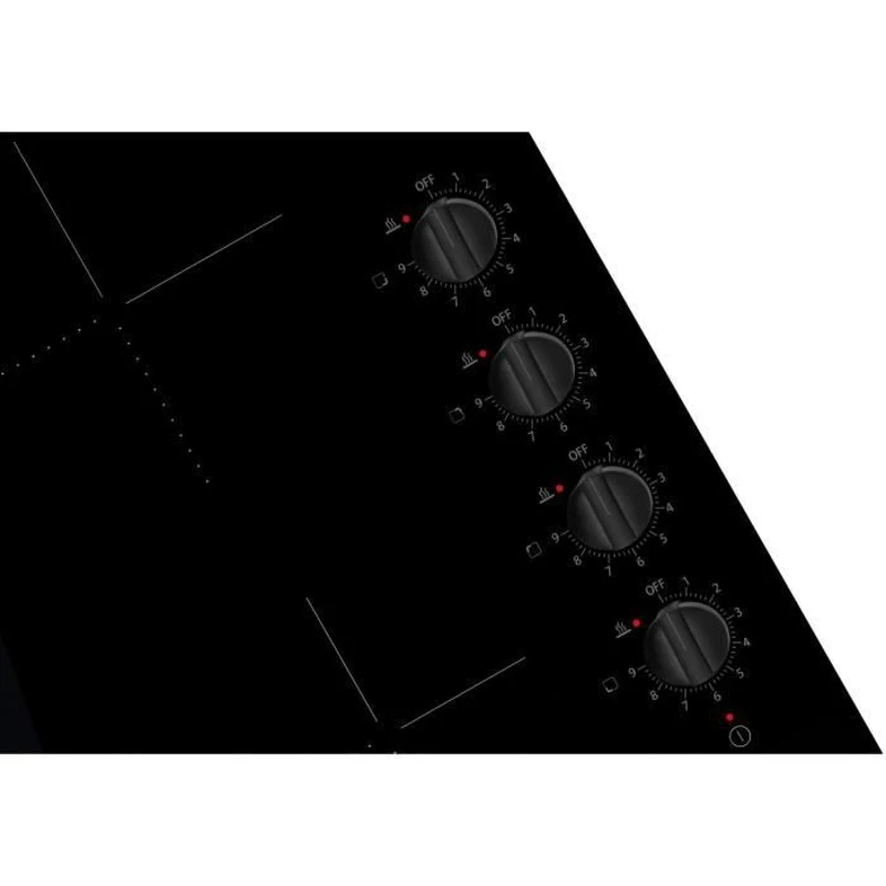 Table Vitrocéramique - FAGOR - FAVM3540 - 4 plaques de cuisson - Noir - 56 cm x 49 cm