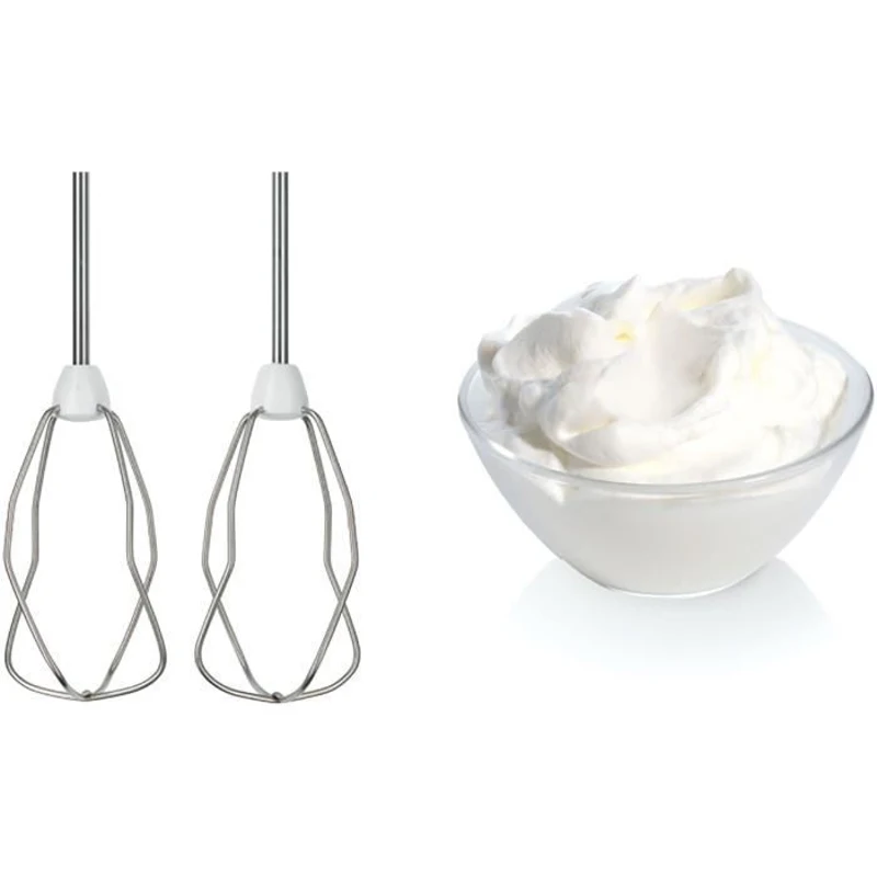 Batteur et mixeur plongeant - BOSCH - MFQ3540 - 450W - 5 vitesses - 2 fouets - 2 crochets pétrisseurs