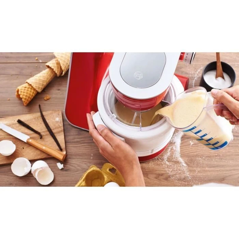 Accessoire sorbetiere - BOSCH - MUZ5EB2 - Réfrigérant double paroi - 550 g de glace max - Pour MUM5