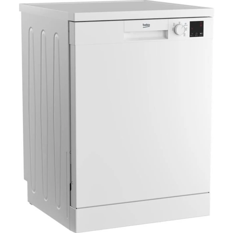 Lave-vaisselle pose libre BEKO b300 DVN05C30W - 15 couverts - L60cm - 45dB - tiroir a couverts - Blanc