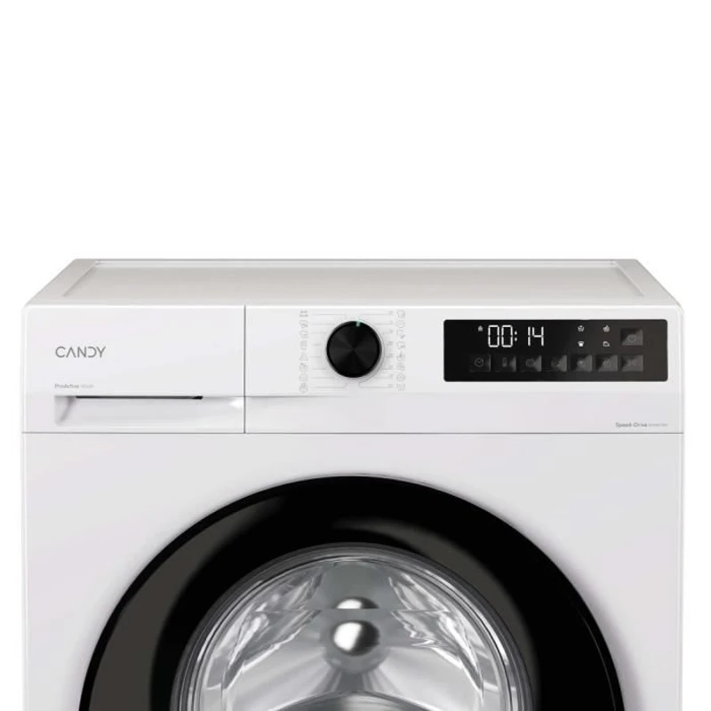 Lave-linge hublot CANDY Prowash 300 GD 48SB6-S - 8 kg - Induction - 16 prgms - 1400trs/min - Classe A - Blanc