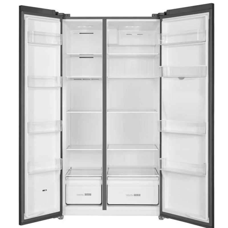 Réfrigérateur américain - CONTINENTAL EDISON - CERA505NFBD - 503 L - Total No Frost (Sans givre) - Classe D - L92 x H177 cm - Noir