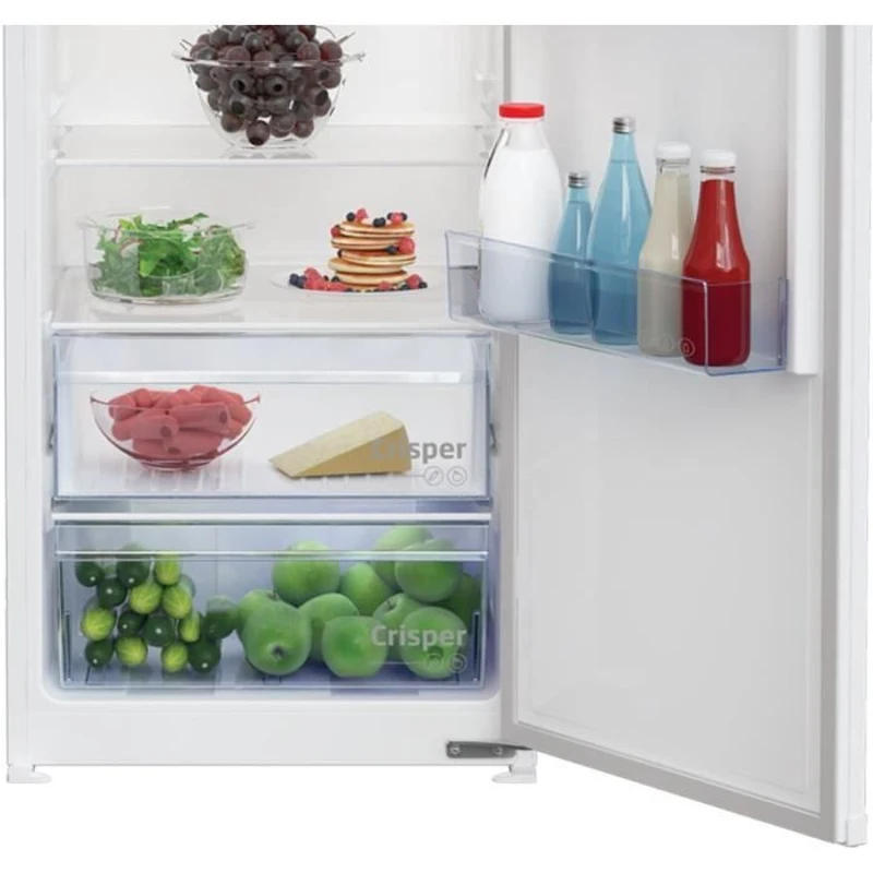 Réfrigérateur monoporte intégrable BEKO BSSA315K4SN - 309L - Blanc