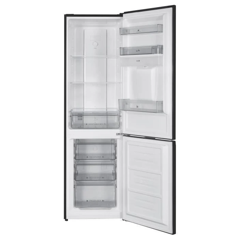 Réfrigérateur congélateur bas CONTINENTAL EDISON - 251L -Total No Frost(Sans givre) - Noir - L 55 cm x H 180 cm