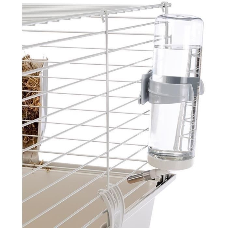 Cage pour rongeurs - Hamster  77 x 48 x 42 cm - FERPLAST - CAVIE 80X1 - 77 x 48 x 42 cm - Gris clair