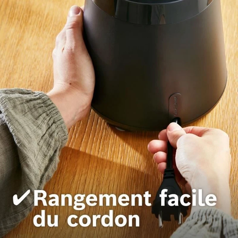 Blender VitaPower - BOSCH - MMB6141W - 1200 W - 30000 trs/min - 2 vitesses + turbo - Bol 2 L - 4 lames amovibles - Blanc