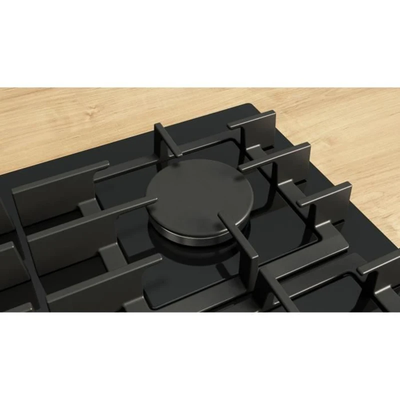 Table de cuisson a gaz - BOSCH Série 6 - 4 foyers - 52 x 59 x 4,5 cm - PPP6A6I40 - Noir