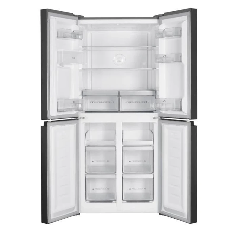 Réfrigérateur Continental Edison - CERA4D464IX - multi portes - 464L - Total No Frost (Sans givre)- L79 cm x H 180 cm - Inox