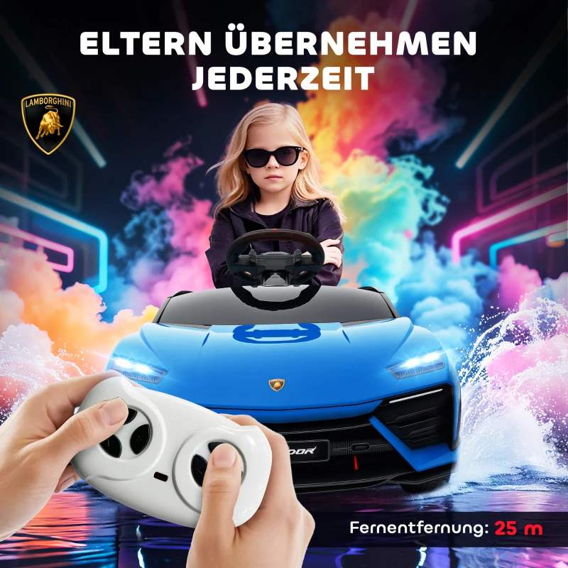 AIYAPLAY Elektrische kinderauto 12 V met afstandsbediening – veilig en stijlvol