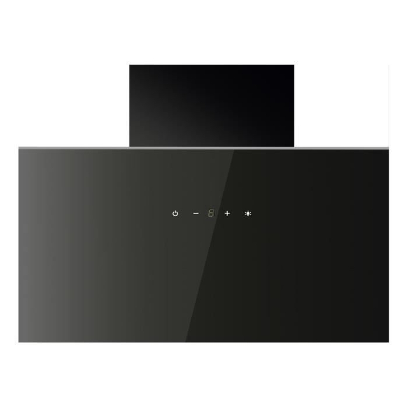Hotte décorative inclinée - CONTINENTAL EDISON - CEHDI60B - A +++ - L60 cm - Noir