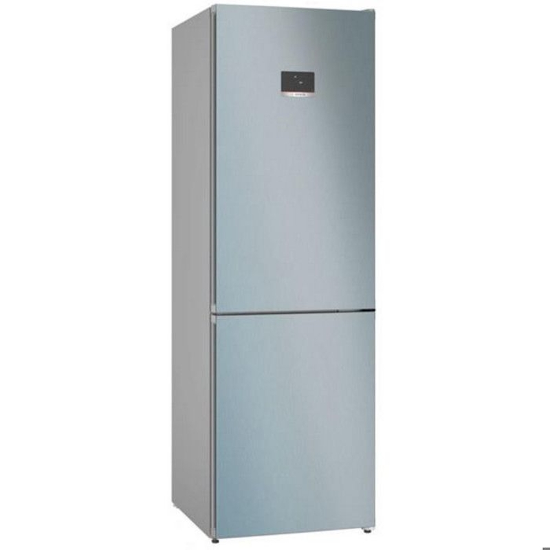 Réfrigérateur combiné - BOSCH - KGN367LDF - Classe D - 321 L - 186 x 60 x 66,50 cm - Inox