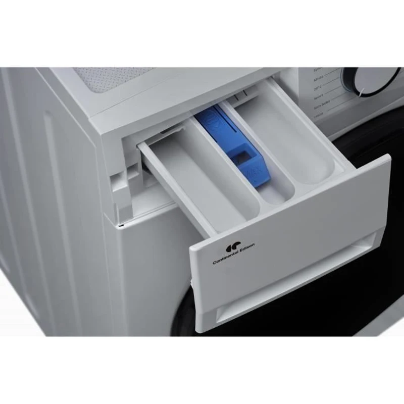 Lave-linge hublot CONTINENTAL EDISON CELL1214ISS -12kg - Largeur 60 cm - Classe A - 1400 trs/min - moteur induction - silver