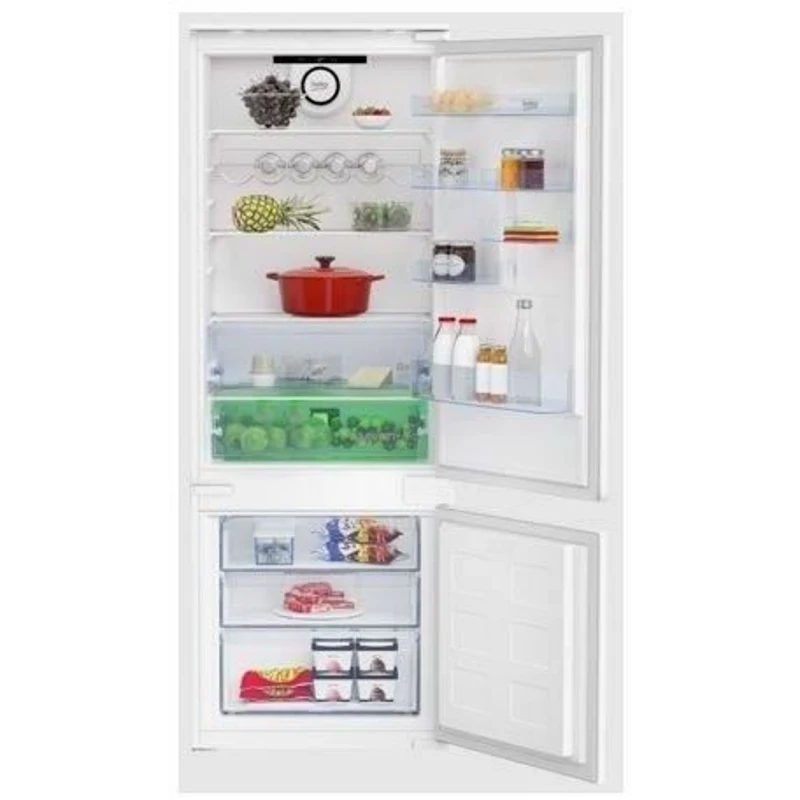 Réfrigérateur encastrable BEKO - Technologie Harvestfresh - 2 portes - 400L - Froid brassé