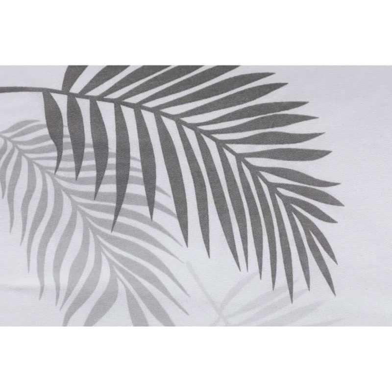 Parure de lit - 1 housse de couette 220 x 240 cm + 2 taies d'oreiller 60 x 60 cm - 65% coton, 35% polyester - Gris