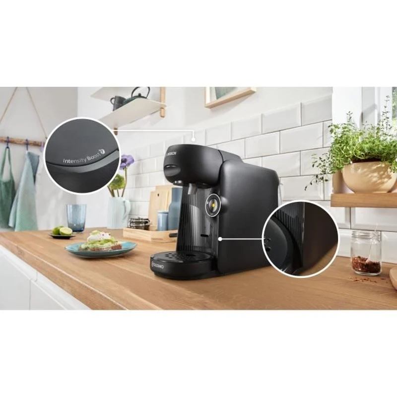 Machine a café - BOSCH - TAS16B2 - Tassimo Finesse - 1400 W - 0,7 L - Noir