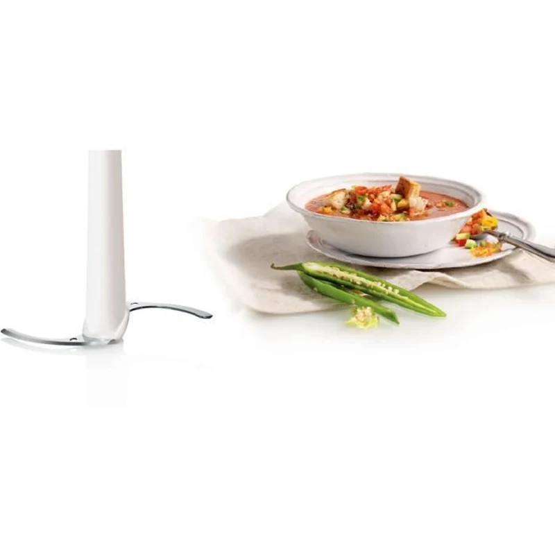 Hachoir BOSCH MMR08R2 - Rouge/Gris - 400W - Capacité 0,8L - Couteau inox - Batteur a blancs