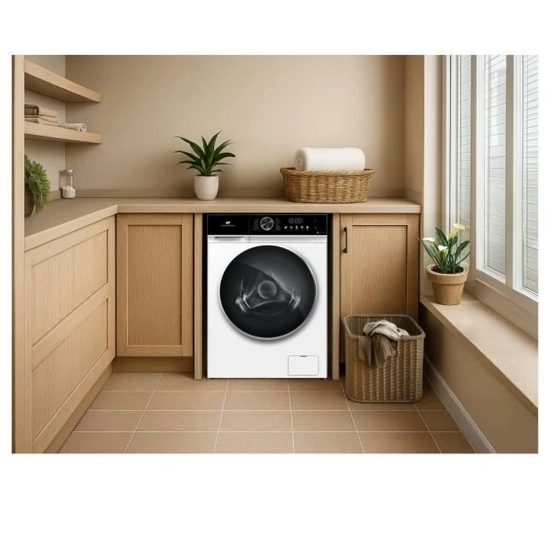 Lave-linge hublot - CONTINENTAL EDISON - CELL1012DDW1 - 10kg - MOTEUR INDUCTION DIRECTE SANS COURROIE - 60 cm - 1200 trs/min - Blanc