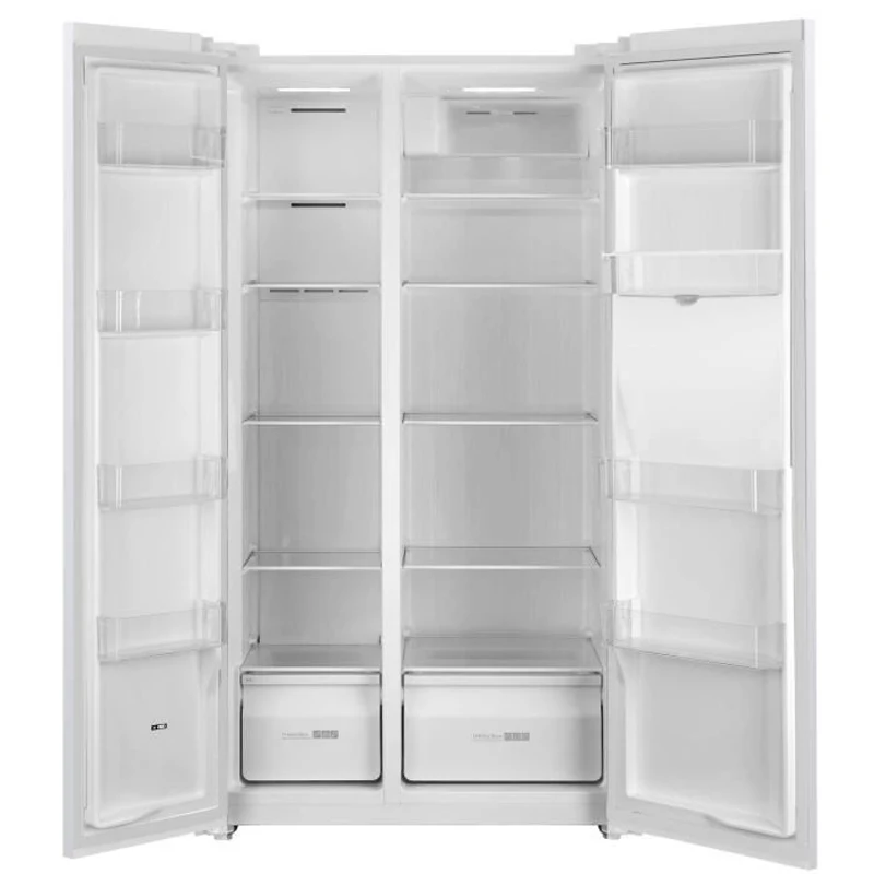 Réfrigérateur américain - CONTINENTAL EDISON - CERA505NFWD - 503 L - Total No Frost (Sans givre) - Classe D - L92 x H177 cm - Blanc