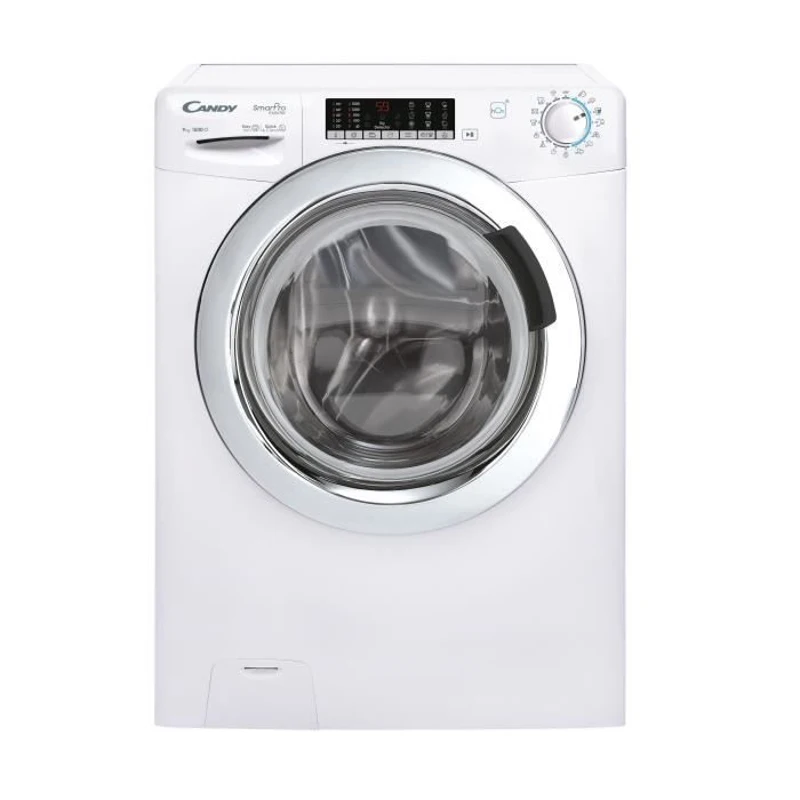 Lave-linge hublot CANDY CSM 596TWMCL/1-S - 9 kg - 1500 trs/min - Classe A -  Connecté - Blanc