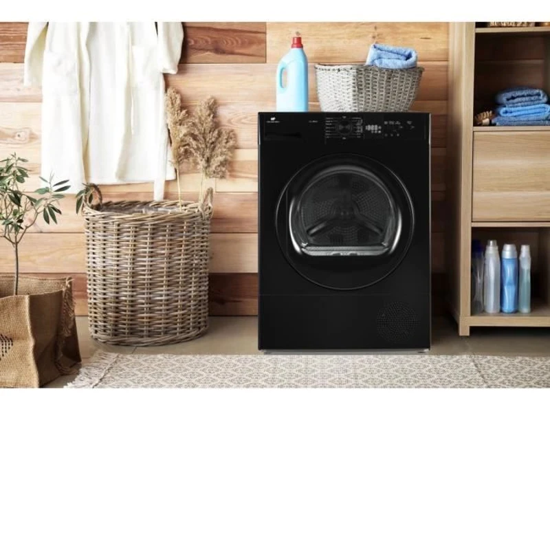 Seche-linge pompe a chaleur CONTINENTAL EDISON CESL10PCB2 - 10 kg - 60 cm - Classe E - Noir