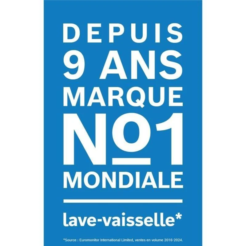 Lave-vaisselle pose libre BOSCH SPS4EMW24E SER4 - 10 couverts - Induction - L45cm - 44 dB - Classe C - tiroir a couverts - Blanc