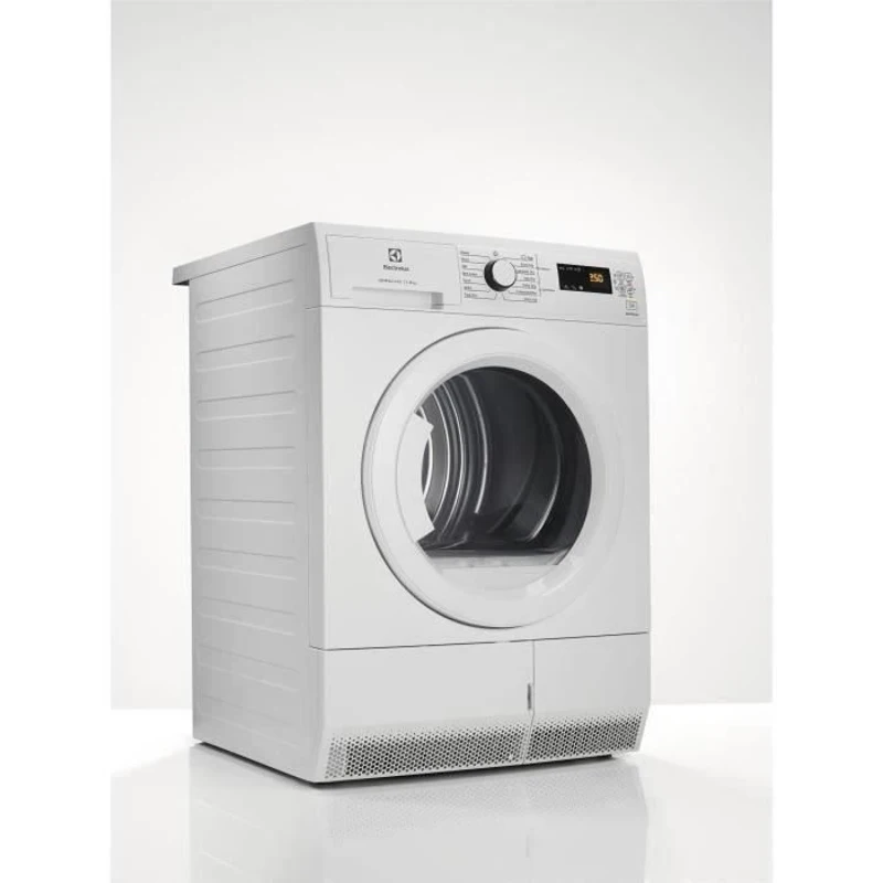 Seche-linge pompe a chaleur ELECTROLUX EDH1281UC - 8 kg - L60cm - Blanc